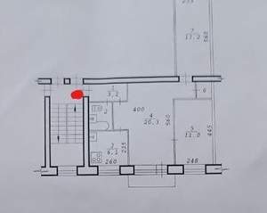 3-к квартира, вторичка, 58м2, 4/5 этаж