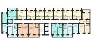 Студия квартира, вторичка, 27м2, 2/12 этаж