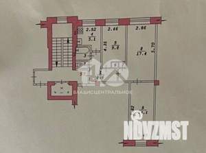 3-к квартира, вторичка, 60м2, 2/9 этаж