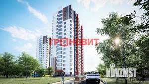 2-к квартира, сданный дом, 56м2, 17/17 этаж