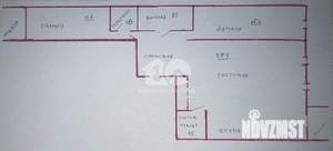 3-к квартира, вторичка, 97м2, 2/14 этаж