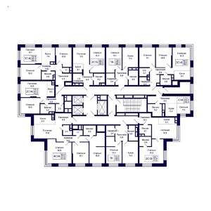 3-к квартира, вторичка, 55м2, 14/23 этаж
