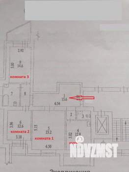 3-к квартира, вторичка, 94м2, 7/10 этаж