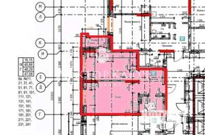 1-к квартира, вторичка, 48м2, 13/26 этаж