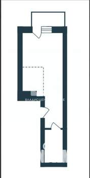 Студия квартира, вторичка, 28м2, 13/16 этаж