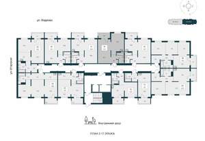 1-к квартира, вторичка, 45м2, 13/17 этаж