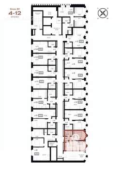 1-к квартира, вторичка, 37м2, 4/13 этаж