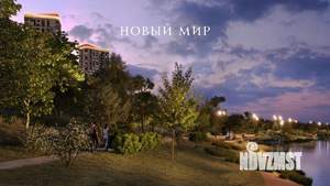 2-к квартира, строящийся дом, 62м2, 20/24 этаж