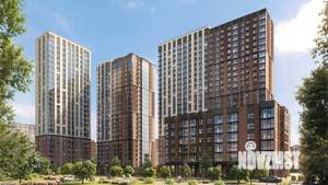 4-к квартира, строящийся дом, 81м2, 19/25 этаж