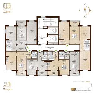 3-к квартира, вторичка, 82м2, 13/17 этаж