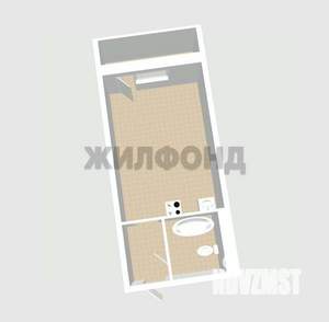 Студия квартира, вторичка, 22м2, 6/17 этаж