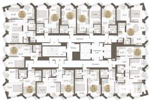 3-к квартира, вторичка, 65м2, 23/31 этаж
