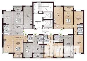 1-к квартира, строящийся дом, 34м2, 4/17 этаж