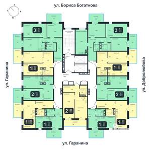 Студия квартира, вторичка, 24м2, 17/17 этаж