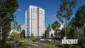 3-к квартира, строящийся дом, 74м2, 3/16 этаж