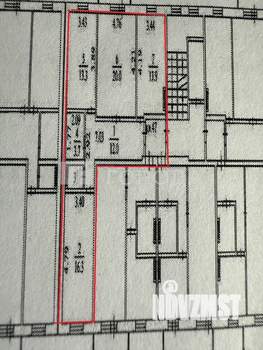 3-к квартира, вторичка, 81м2, 4/7 этаж