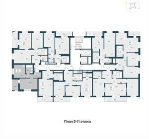 1-к квартира, вторичка, 40м2, 4/18 этаж