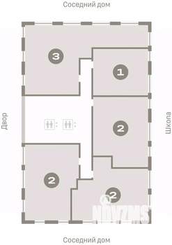 1-к квартира, вторичка, 50м2, 12/14 этаж