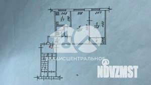 2-к квартира, вторичка, 49м2, 1/5 этаж