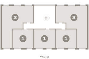 1-к квартира, вторичка, 40м2, 5/12 этаж