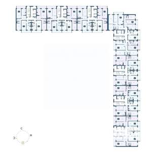 2-к квартира, вторичка, 59м2, 1/17 этаж