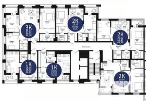 1-к квартира, вторичка, 40м2, 10/18 этаж