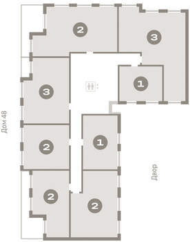 3-к квартира, вторичка, 91м2, 8/15 этаж