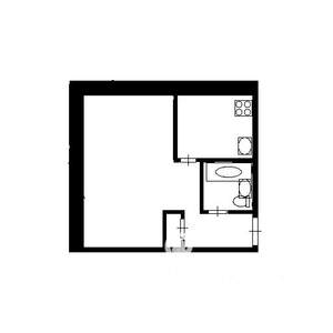 1-к квартира, вторичка, 33м2, 5/5 этаж