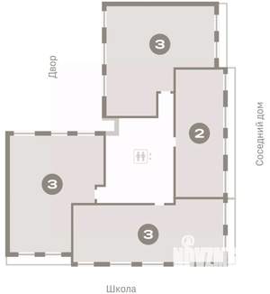 3-к квартира, вторичка, 98м2, 8/9 этаж