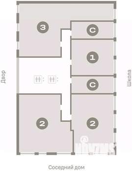 3-к квартира, вторичка, 108м2, 4/23 этаж