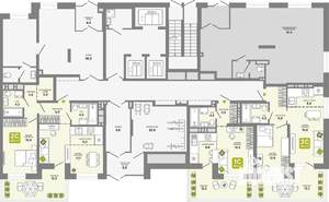 2-к квартира, вторичка, 48м2, 1/25 этаж