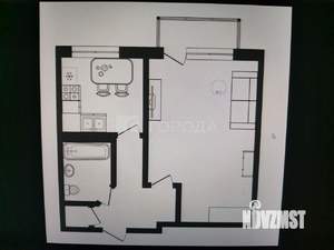 1-к квартира, вторичка, 30м2, 3/5 этаж