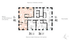 3-к квартира, вторичка, 153м2, 15/15 этаж