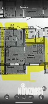 1-к квартира, вторичка, 28м2, 7/18 этаж