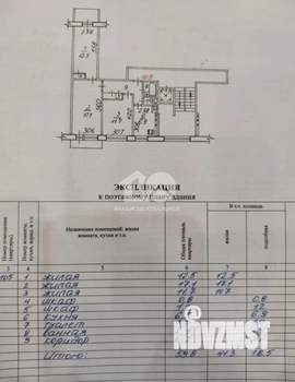 3-к квартира, вторичка, 60м2, 9/9 этаж