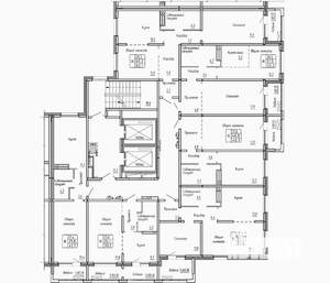 2-к квартира, вторичка, 53м2, 16/17 этаж