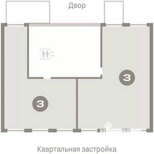 3-к квартира, вторичка, 125м2, 1/7 этаж