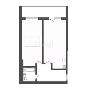 2-к квартира, вторичка, 40м2, 9/17 этаж