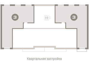 3-к квартира, вторичка, 79м2, 7/15 этаж