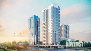 2-к квартира, вторичка, 53м2, 16/25 этаж