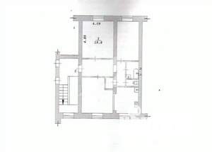 3-к квартира, вторичка, 85м2, 2/2 этаж
