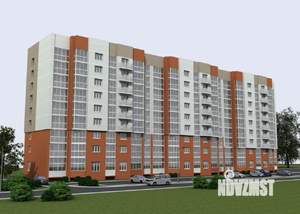 1-к квартира, строящийся дом, 24м2, 3/9 этаж