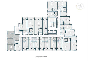 2-к квартира, вторичка, 75м2, 13/26 этаж