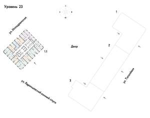 1-к квартира, вторичка, 47м2, 23/30 этаж