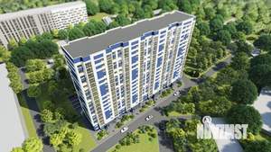 1-к квартира, строящийся дом, 30м2, 6/17 этаж
