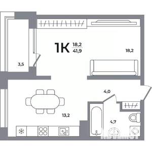 Фото квартиры на продажу (1)
