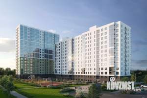 3-к квартира, строящийся дом, 68м2, 9/27 этаж