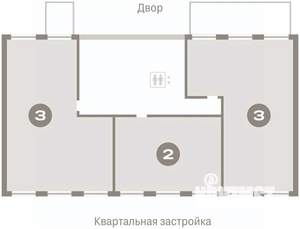 2-к квартира, вторичка, 68м2, 1/15 этаж