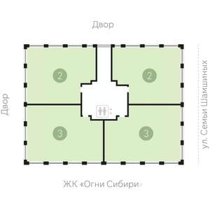 2-к квартира, сданный дом, 203м2, 8/8 этаж