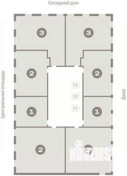 2-к квартира, вторичка, 94м2, 6/23 этаж